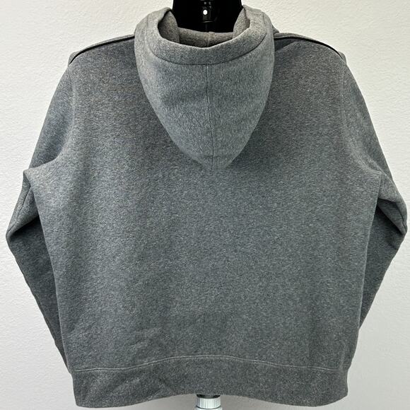 Roots is Canada Hoodie Hooded Sweatshirt Full Zip Maple Leaf Gray Mens L Large - Picture 3 of 9